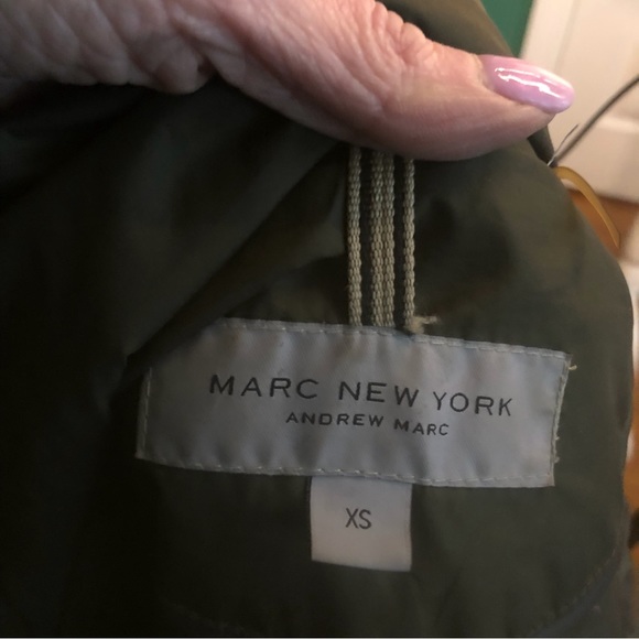 Marc New York Army Green down puffer jacket XS